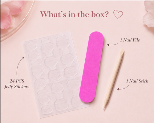🎀 Pinterest Viral Peach Bow Press-On Nails | Glossy Almond Fake Nails with Rhinestone | 24 PCS Reusable Soft Girl Nail Set